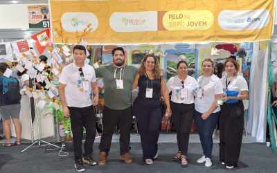 Peldcom apresenta sítios de pesquisa PELD na SBPC Jovem